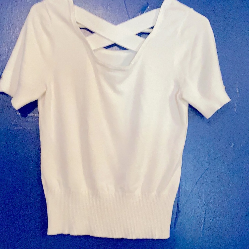 Soft white blouse